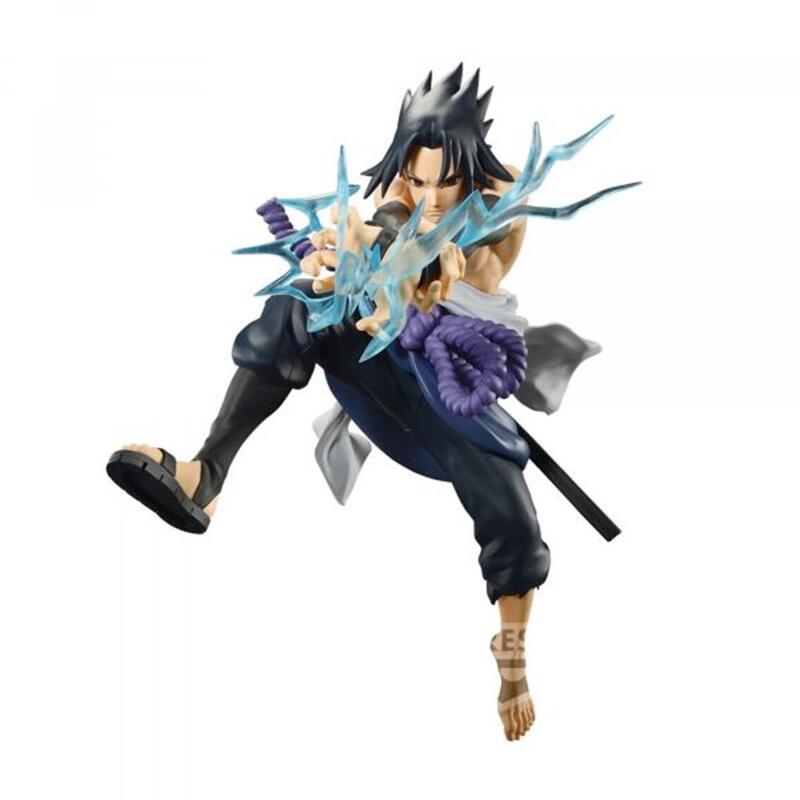 Banpresto Figura Naruto Shippuden Vibration Stars Sasuke Uchiha 16CM