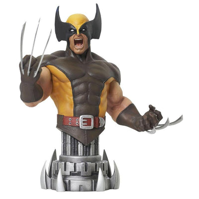 Figure Busto Diamond Collection Marvel Comic Wolverine Brown Mini Busto — image 1