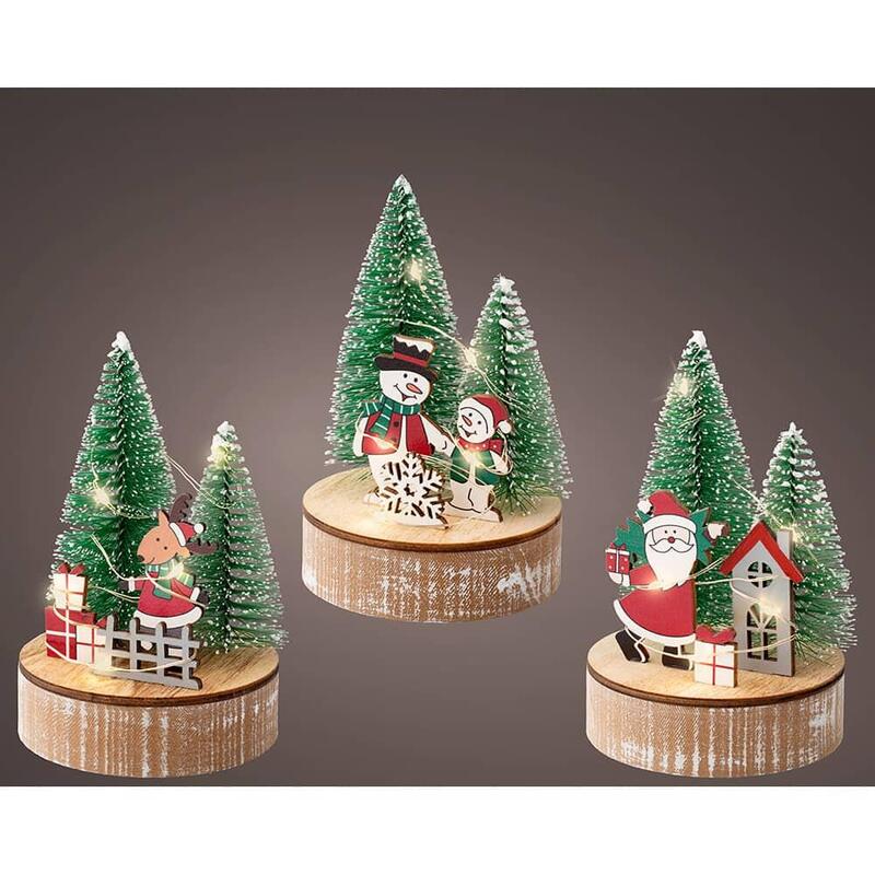 Figure Decorativa Motivos Navideños With Led, Modelos Surtidos