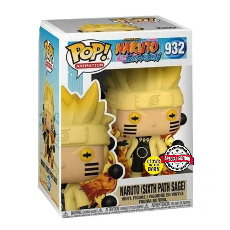Figure Pop Naruto Shippuden Naruto Six Path Exclusive