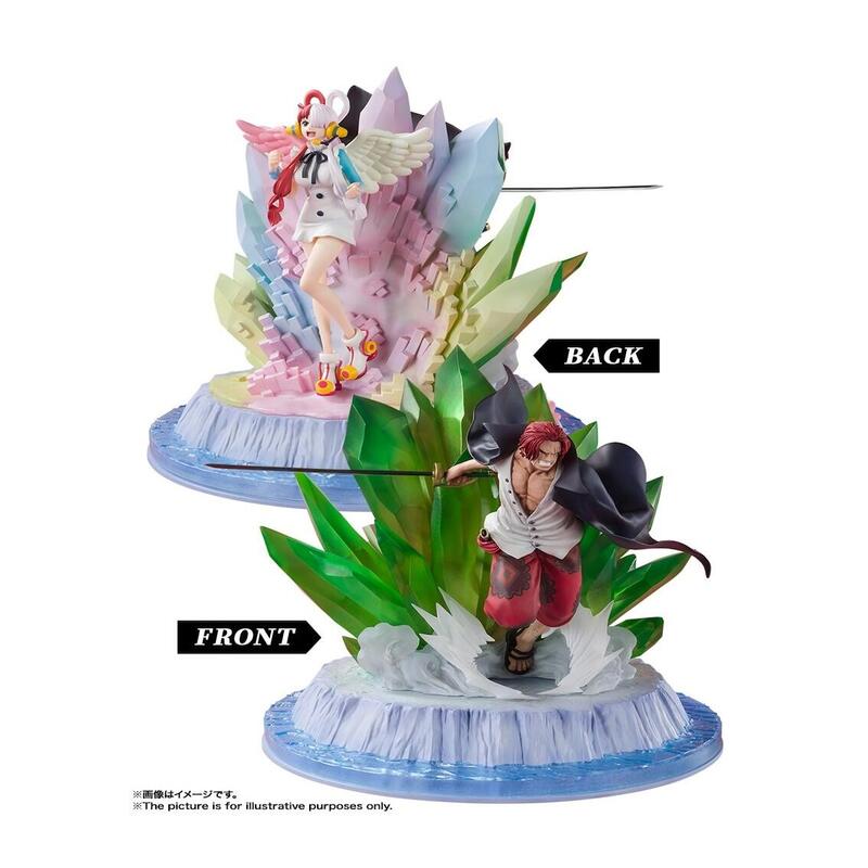 Tamashii Nations Figura Figuarts Zero One Pieza Extra Battle Network Shanks & Uta