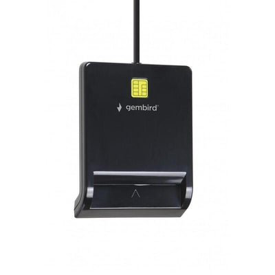 Gembird Card Reader Inteligentes USB FD2-SCR, Black — image 1