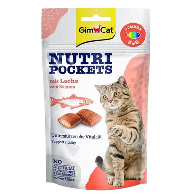 Gimcat Nutri Pockets With Salmon 60G — image 1