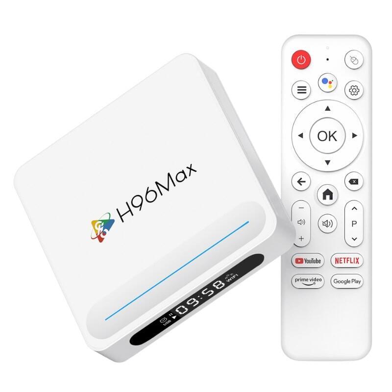 H96 Max. H618 Plus 4GB/128GB 8K WIFI6 Android 14