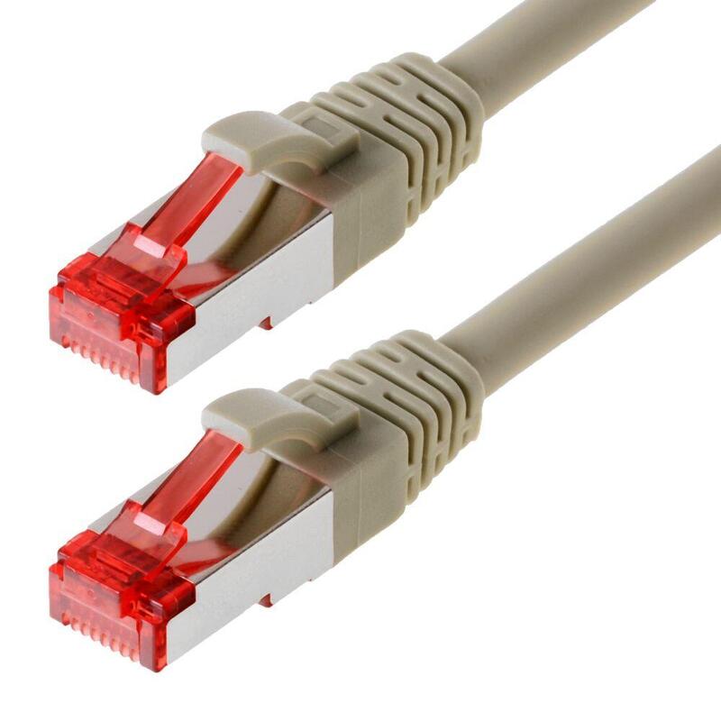 Helos Network Cable S/FTP CAT.6 Grey 15,0M