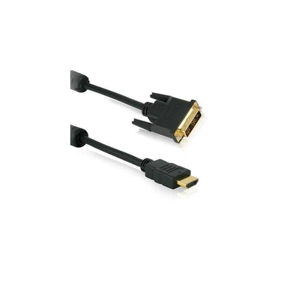 Helos Cable HDMI - DVI-d 18 + 1 Full Hd, With Ferrita 1,0M Black — image 1