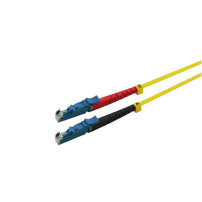 Helos Lwl Network Cable E2000®/E2000® (lsh) Duplex 9/125?M OS2 Yellow 2,0M — image 1