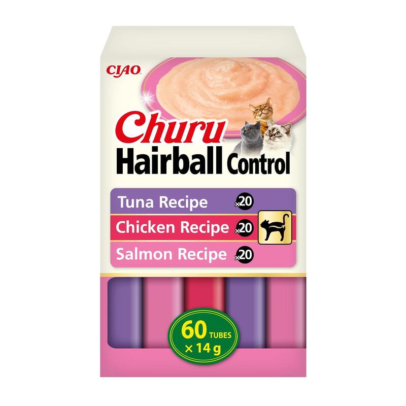 Inaba Cat Churu Hairball Control 60X14G