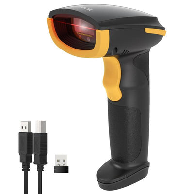 Inateck Scanner Codes Barcodes BCST-24 Black Kit Wireless 1D Ccd — image 1