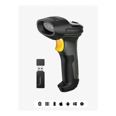 Inateck Scanner Codes Barcodes P7 Dark Gray Wireless 1D Laser — image 1