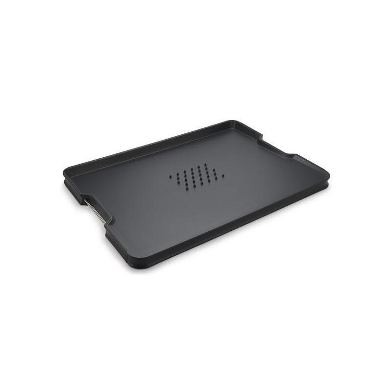 Joseph Cut&carve Plus Multi-funct.black Chopping Board