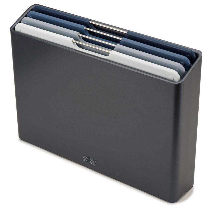 Joseph Folio 4-PIECE Grey Chopping Board Set Large
