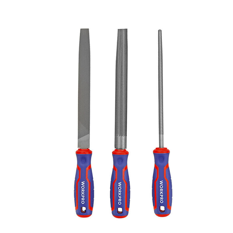Workpro Set de 3 Limas 200MM