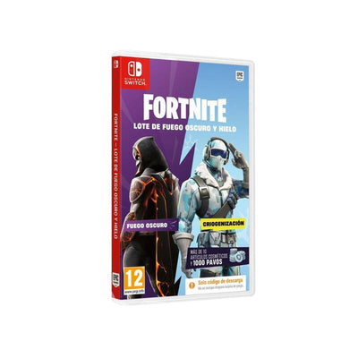 Set Fortnite Lote Fuego Oscuro And Hielo Switch — image 1