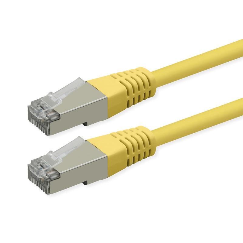 Roline Kab Network Cable CAT.6 Class And PoE S FTP Pimf Yellow 20M