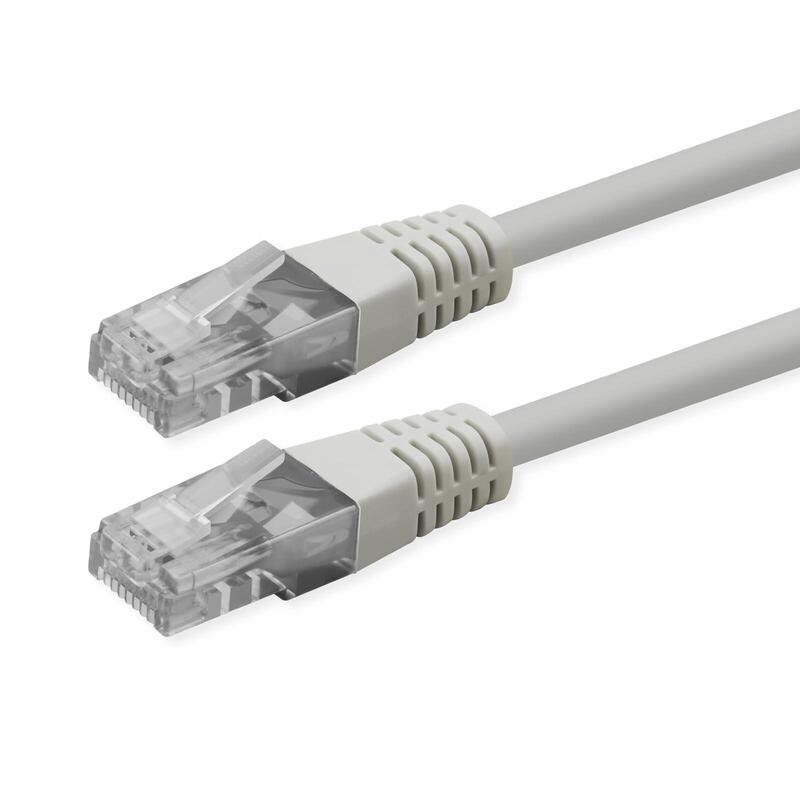 Roline Kab Network Cable CAT.6 Class Y UTP PoE Blanco 0,5M