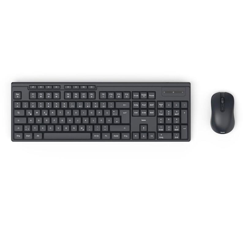Kit Keyboard And Mouse WKM-200 Black
