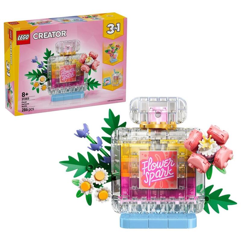 Lego 31383 Creator 3-IN-1 Parfümflasche With Blumendeko 31383