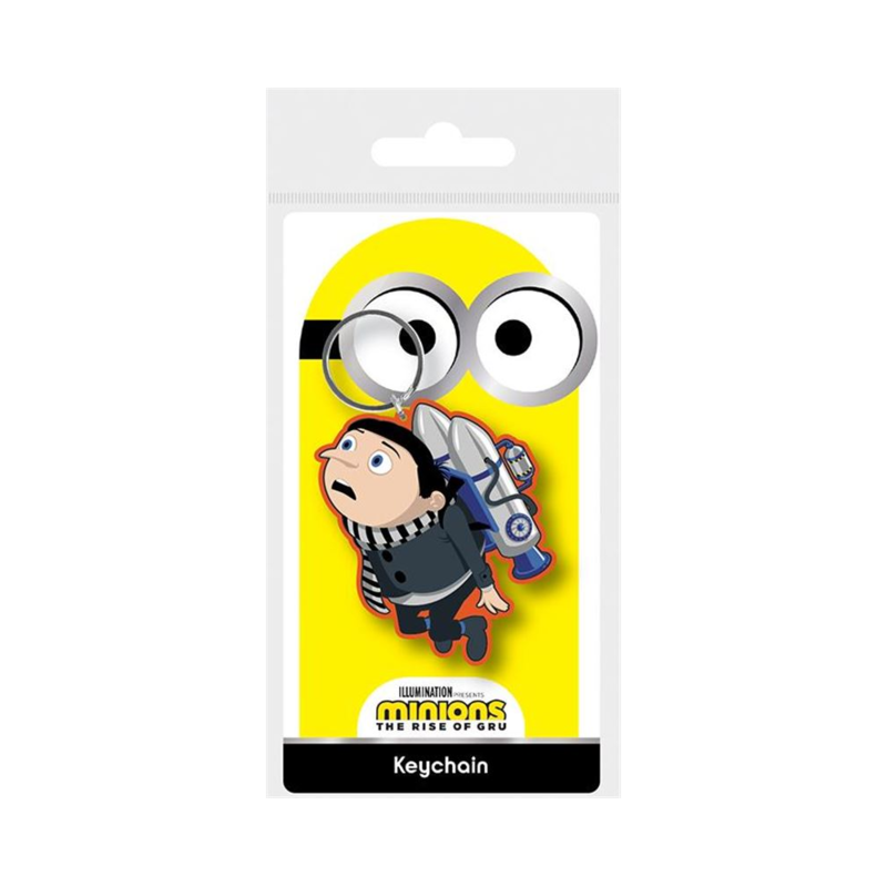 Keyring Caucho Minions Gru Jetpack