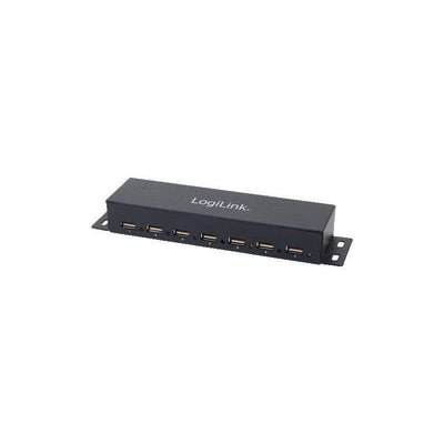 Logilink Hub 7 Ports USB 2.0 Alimentado Housing Metal Black UA0148 — image 1