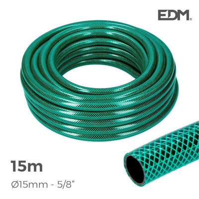 EDM Hose Garden Basic Line Ø Indoor 15MM Ø Outdoor 19MM (5/8) - Roll 15MTS — image 1