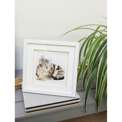 Deknudt Frame S65KK1 White 13X13 Wood Double Passepartout — image 1