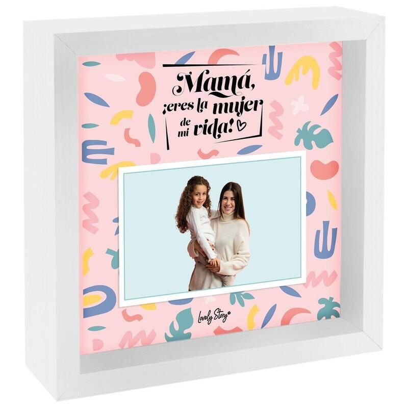 Frame Fotos Double - Mama Eres Mujer Mi Vida