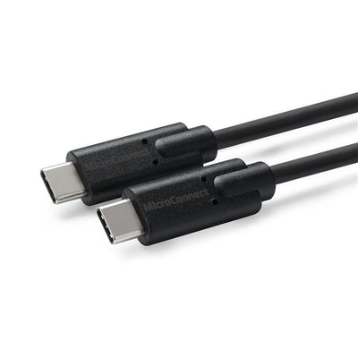 Microconnect USB3.2CC1.5 USB Cable USB 3.2 Gen 2 (3.1 Gen 2) 1,5M USB C Black — image 1