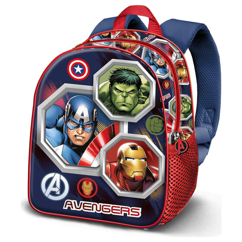 Backpack 3D Assemble Vengadores Avengers Marvel 31CM