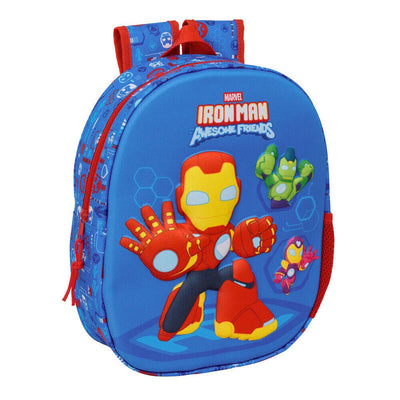 Backpack 3D Iron Man Marvel 33CM — image 1