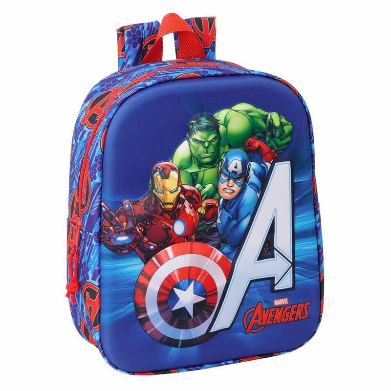 Backpack 3D Vengadores Avengers Marvel 27CM