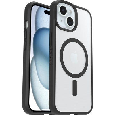 Otterbox React Magsafe Apple Iphone 15/14/13 Black Crystal - Clear/Black — image 1