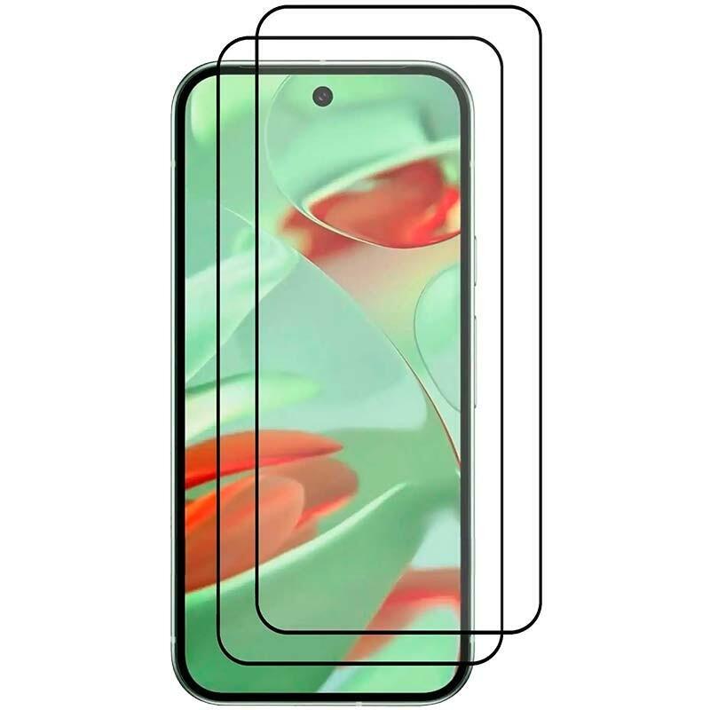 Pack X2 Protector Glass Tempered Google Pixel 9 / Pixel 9 Pro 6.3 Full Screen 3D