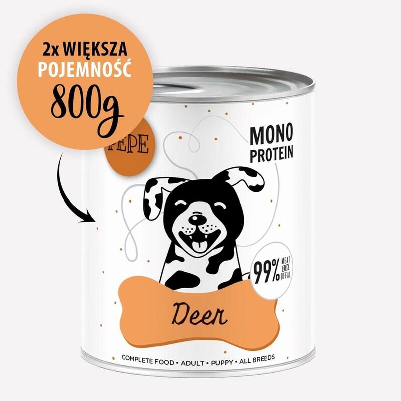 Paka Mascota Pepe Ciervo Comida Perros 800G