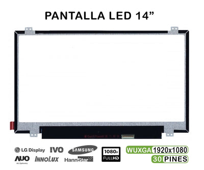 Screen LED 14 Laptop B140HTN01.B — image 1