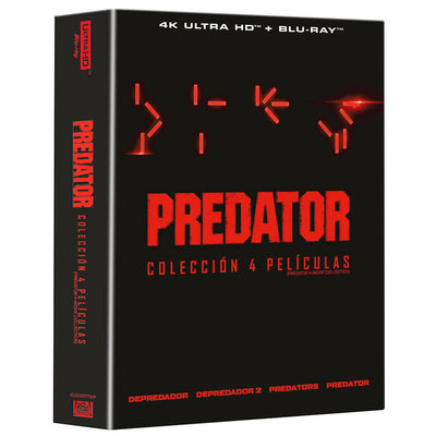 Film Predator - Collection 4 Films 4K UHD - Bd Blu-ray — image 1