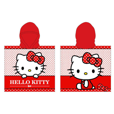 Poncho Toalla Hello Kitty Microfibra — image 1