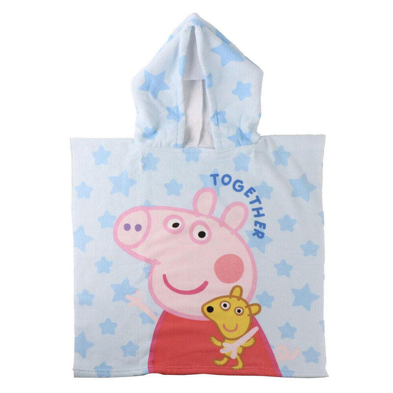 Poncho Towel Peppa Pig Microfibra