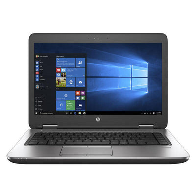 HP Laptop Refurbished 645 G3 DC A6-8530B 8GB 256GB-SSD 14HD Bios With Contraseña W10 Pro Installed Keyboard It — image 1