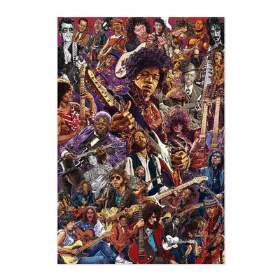 Poster Guitarristas Legendarios — image 1