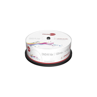 Primeon Dvd-r 4.7GB 120MIN 16X Bobina (25 Drives — image 1