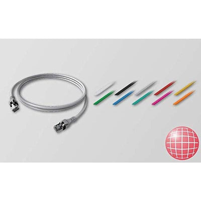 Pushpull IP20 Patchkabel Kat. 6A Dualboot 1:1 5,0M — image 1