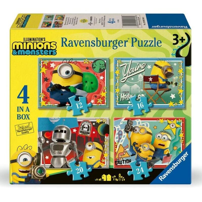 Puzle Minions 3 12-16-20-24PZS