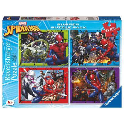 Puzzle Spiderman Marvel 4X100PZS — image 1