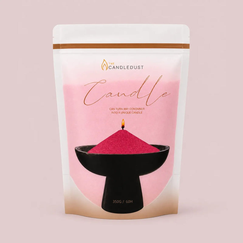 Raspberry Unscented Candle Sand Refill, 350g