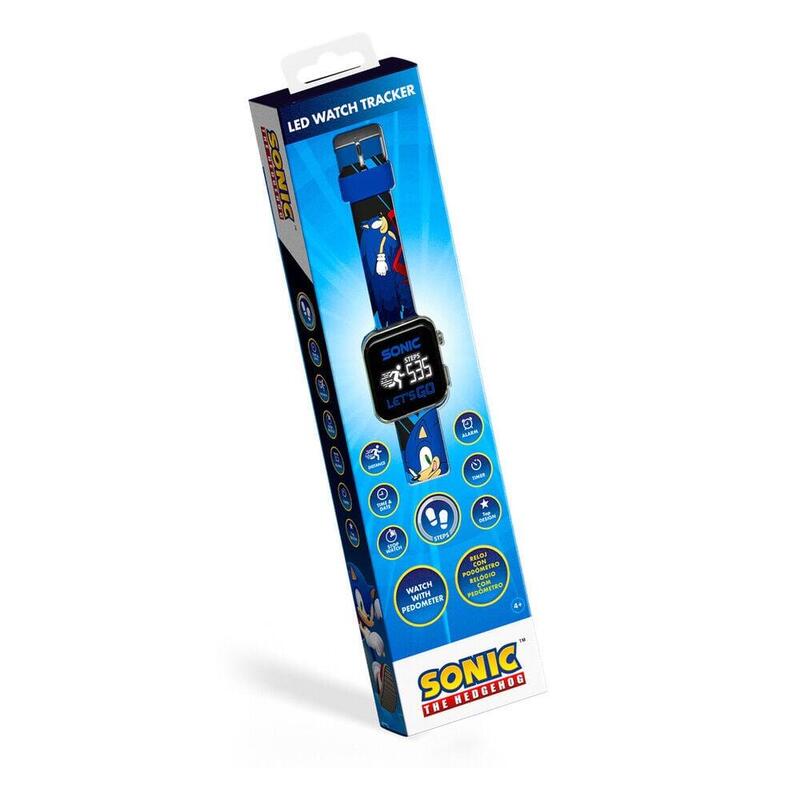 Watch LED Multifuncion Sonic The Hedgehog