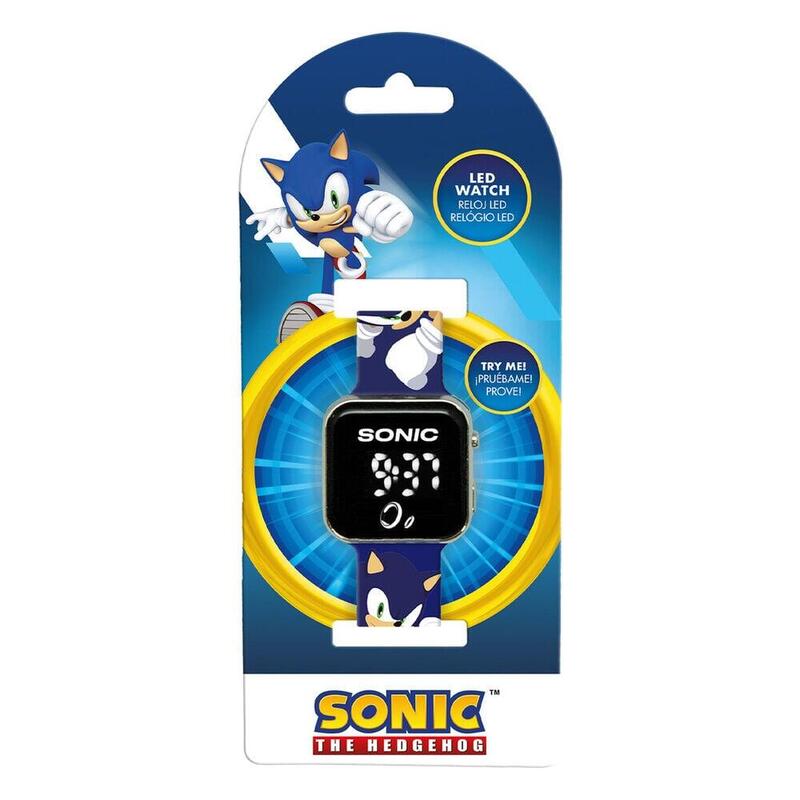 Watch LED Sonic The Hedgehog