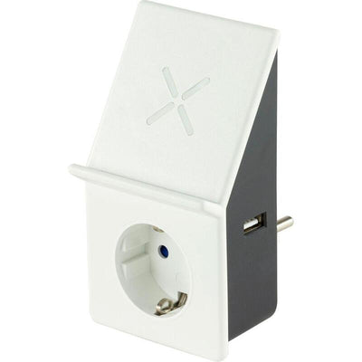 Rev USB Charge Adapter With Wireless Charging + 1X Socket — image 1