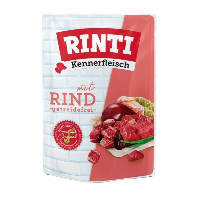 Rinti Kennerfleisch Beef - Comida Húmeda Perros - 400G