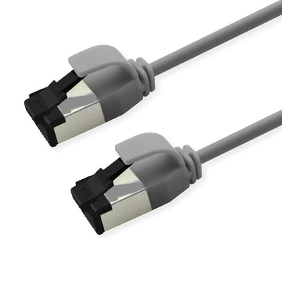 Roline S FTP Network Cable KAT.8.1, Slim, PoE, Grey 0,5M — image 1